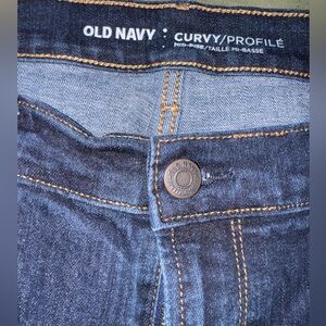 Old Navy Indigo Curvy Jeans